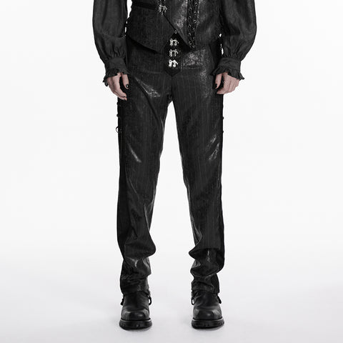 Men's Steampunk striped pants