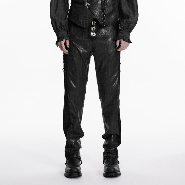 Men's Steampunk striped pants