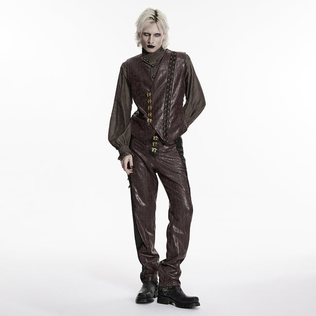 Men's Steampunk striped pants