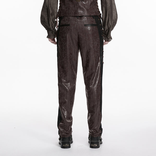 Men's Steampunk striped pants