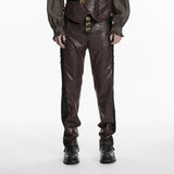 Men's Steampunk striped pants