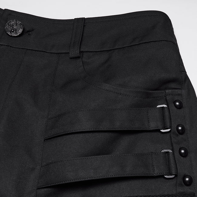 Dark functional vest pants