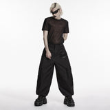 Dark functional vest pants