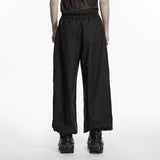 Dark functional vest pants