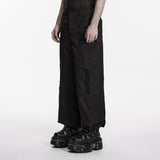 Dark functional vest pants