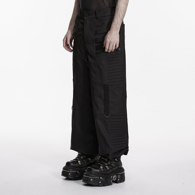 Dark functional vest pants