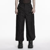 Dark functional vest pants