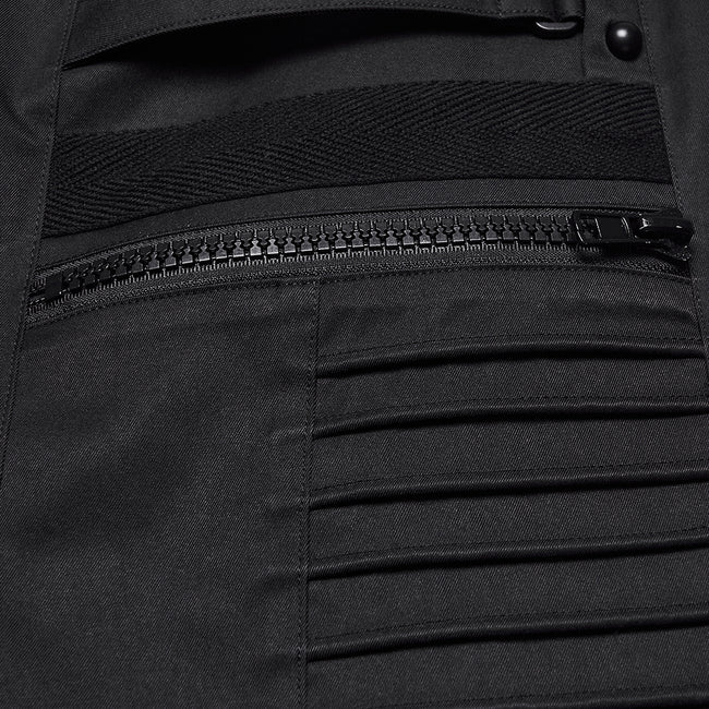Dark functional vest pants