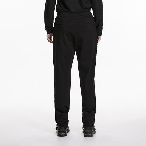 Goth Strapped Pants For Men