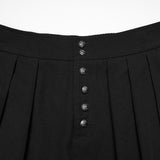 Goth tapered pants