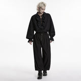 Goth tapered pants