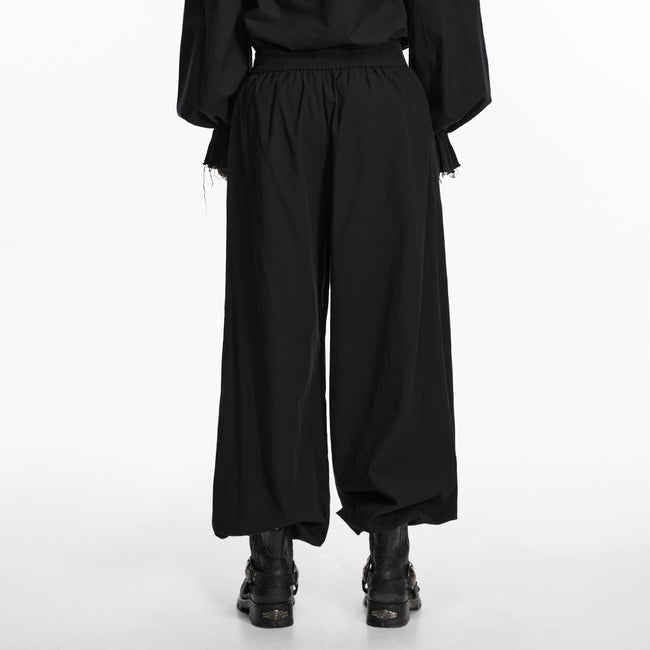 Goth tapered pants