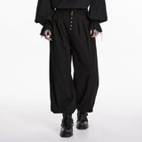 Goth tapered pants
