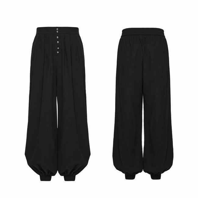 Goth tapered pants