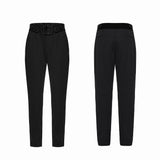 Goth Plant Embroidered Pants