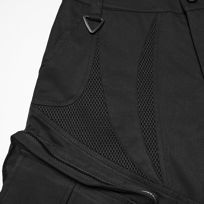 Punk street functional shorts