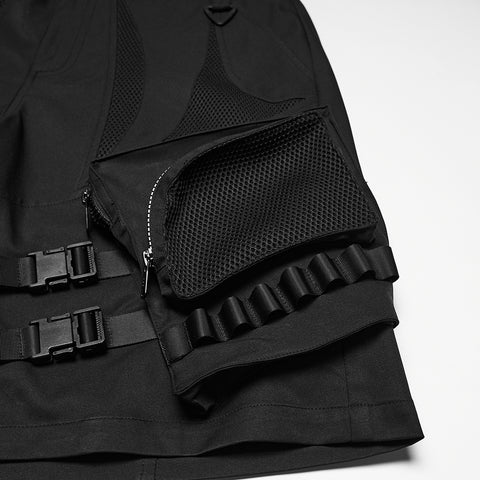 Punk street functional shorts