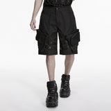 Punk street functional shorts