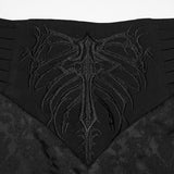 Goth Embroidered Mysterious Pants
