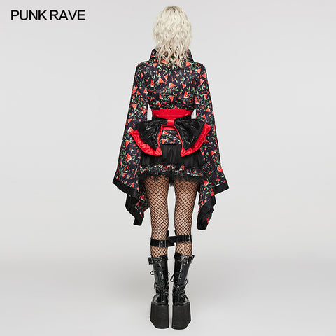 Lolita printed kimono