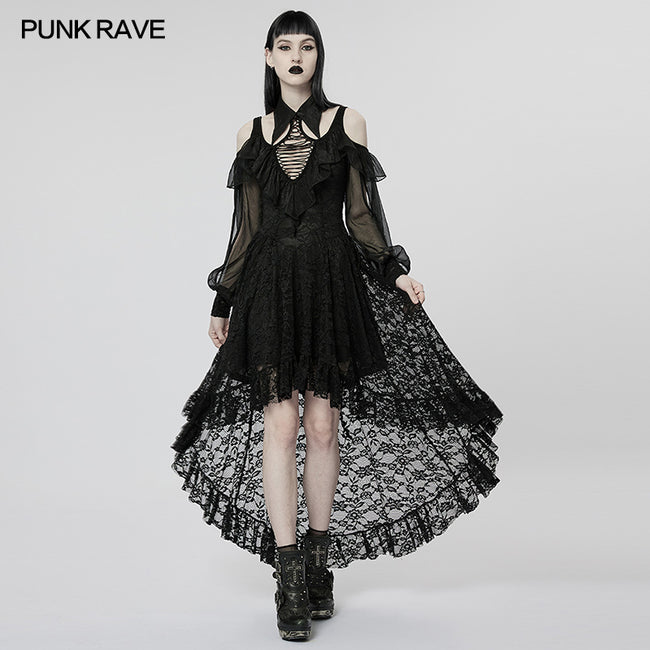 2023 Goth lace dress– Punkravestore