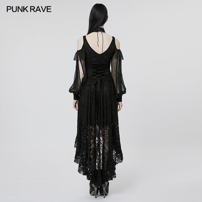 2023 Goth lace dress
