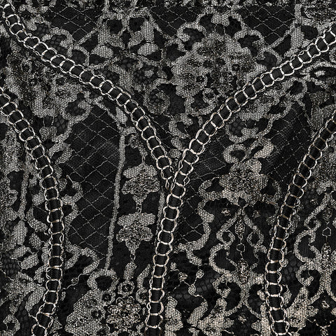 Gothic Mystery off shoulder Dress