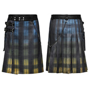 Punk gradient scottish kilt