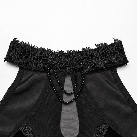 Goth Off Shoulder Gorgeous Dress