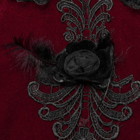 Goth Off Shoulder Gorgeous Dress
