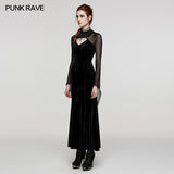Goth velvet Exquisite Dress