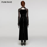 Goth velvet Exquisite Dress