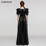Goth Gorgeous Shiny woven Dress