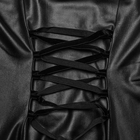 Gothic braided slip dress
