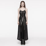 Gothic braided slip dress