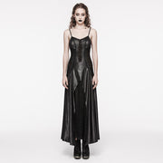 Gothic braided slip dress