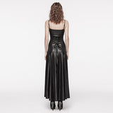 Gothic braided slip dress