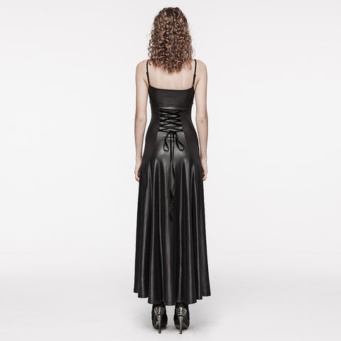 Gothic braided slip dress