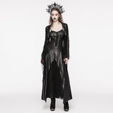 Gothic braided slip dress