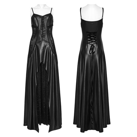 Gothic braided slip dress
