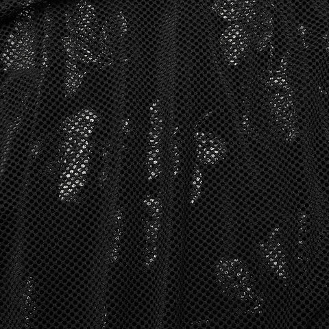 Goth Rose Print Dress