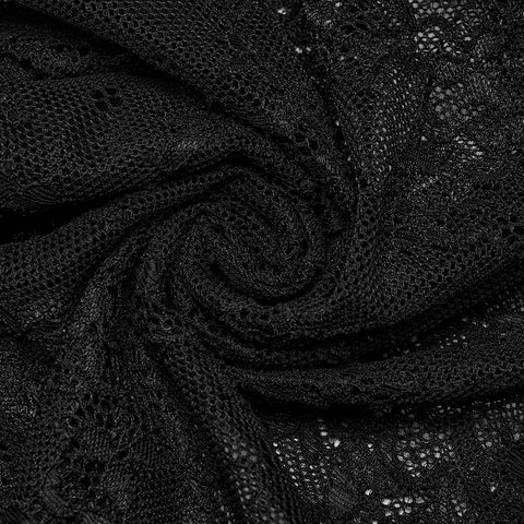 Goth formal elegant lace dress