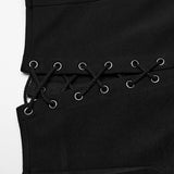 Punk cross women's skirt