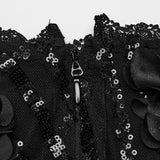 Gorgeous Feather Gothic Skirt