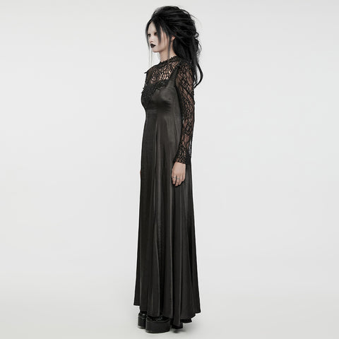 Goth Gorgeous Floral Dress