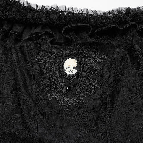 Steampunk lace dress