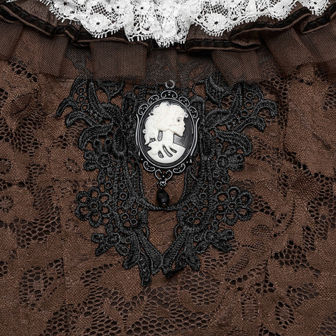 Steampunk lace dress