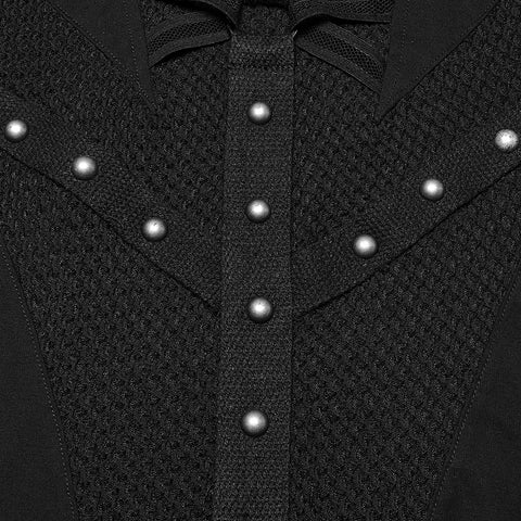Punk hooded visual dress