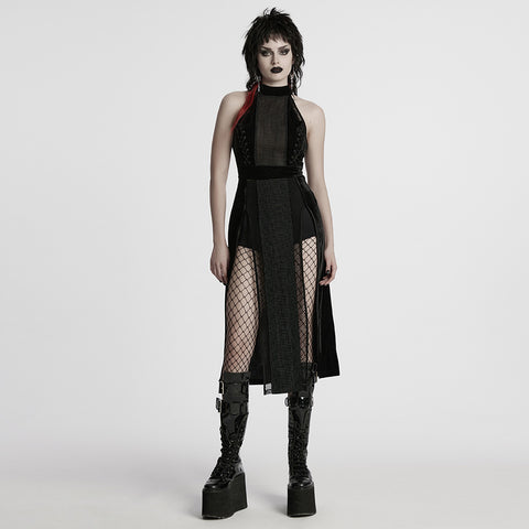 Gothic sexy long dress