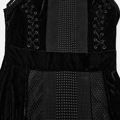 Gothic sexy long dress